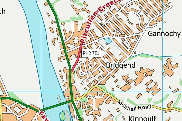 PH2 7EJ map - OS VectorMap District (Ordnance Survey) PH2 7EJ map - OS VectorMap District (Ordnance Survey)