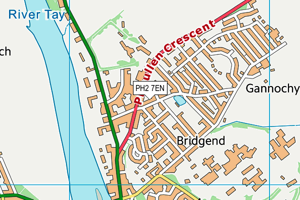 PH2 7EN map - OS VectorMap District (Ordnance Survey) PH2 7EN map - OS VectorMap District (Ordnance Survey)