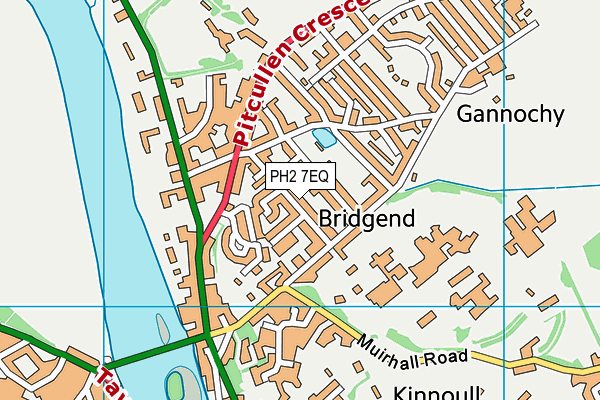 PH2 7EQ map - OS VectorMap District (Ordnance Survey) PH2 7EQ map - OS VectorMap District (Ordnance Survey)