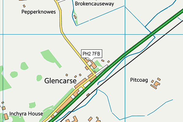 PH2 7FB map - OS VectorMap District (Ordnance Survey) PH2 7FB map - OS VectorMap District (Ordnance Survey)