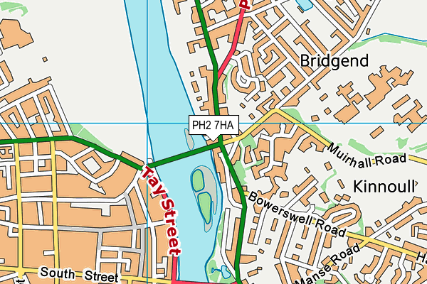 PH2 7HA map - OS VectorMap District (Ordnance Survey) PH2 7HA map - OS VectorMap District (Ordnance Survey)