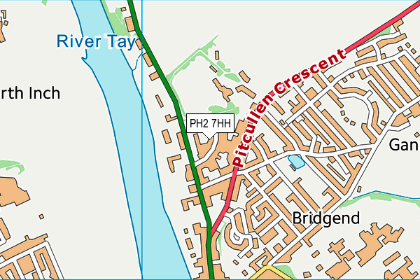 PH2 7HH map - OS VectorMap District (Ordnance Survey) PH2 7HH map - OS VectorMap District (Ordnance Survey)