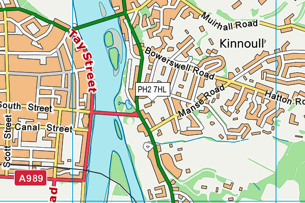 PH2 7HL map - OS VectorMap District (Ordnance Survey) PH2 7HL map - OS VectorMap District (Ordnance Survey)