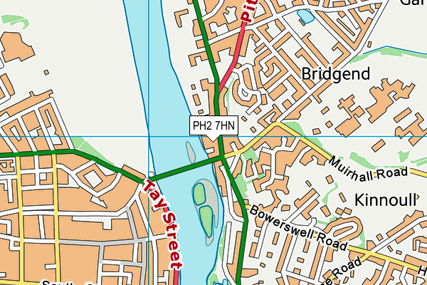 PH2 7HN map - OS VectorMap District (Ordnance Survey)