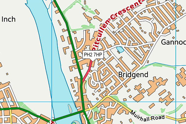 PH2 7HP map - OS VectorMap District (Ordnance Survey) PH2 7HP map - OS VectorMap District (Ordnance Survey)