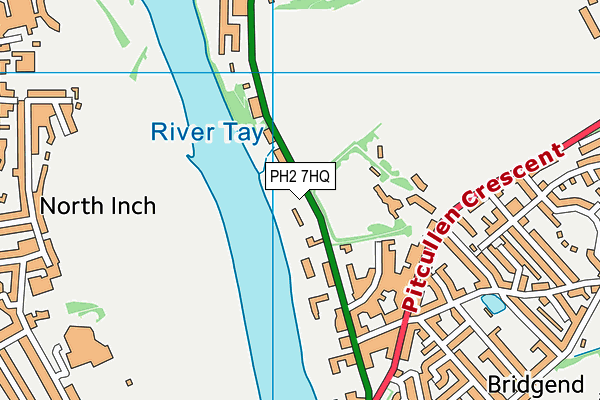 PH2 7HQ map - OS VectorMap District (Ordnance Survey) PH2 7HQ map - OS VectorMap District (Ordnance Survey)