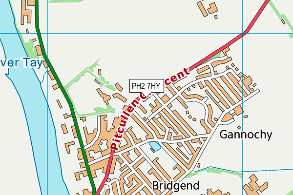 PH2 7HY map - OS VectorMap District (Ordnance Survey) PH2 7HY map - OS VectorMap District (Ordnance Survey)