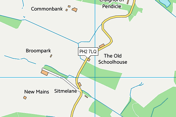 PH2 7LQ map - OS VectorMap District (Ordnance Survey) PH2 7LQ map - OS VectorMap District (Ordnance Survey)