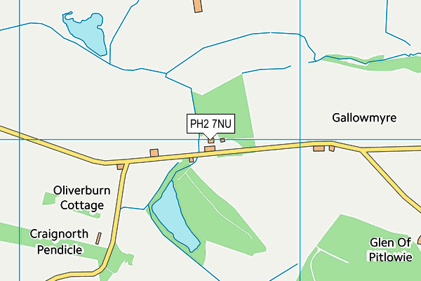 PH2 7NU map - OS VectorMap District (Ordnance Survey) PH2 7NU map - OS VectorMap District (Ordnance Survey)