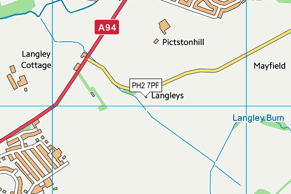 PH2 7PF map - OS VectorMap District (Ordnance Survey) PH2 7PF map - OS VectorMap District (Ordnance Survey)