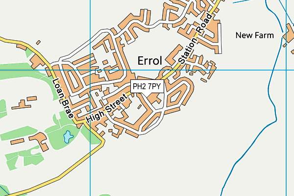 PH2 7PY map - OS VectorMap District (Ordnance Survey) PH2 7PY map - OS VectorMap District (Ordnance Survey)