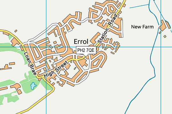 PH2 7QE map - OS VectorMap District (Ordnance Survey) PH2 7QE map - OS VectorMap District (Ordnance Survey)
