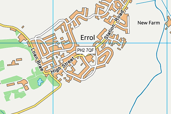 PH2 7QF map - OS VectorMap District (Ordnance Survey) PH2 7QF map - OS VectorMap District (Ordnance Survey)