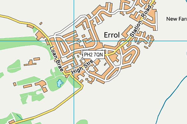 PH2 7QN map - OS VectorMap District (Ordnance Survey) PH2 7QN map - OS VectorMap District (Ordnance Survey)