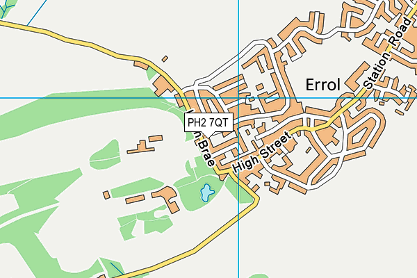 PH2 7QT map - OS VectorMap District (Ordnance Survey) PH2 7QT map - OS VectorMap District (Ordnance Survey)