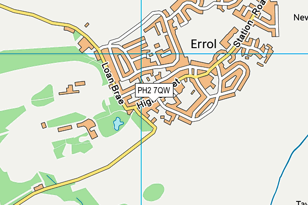 PH2 7QW map - OS VectorMap District (Ordnance Survey) PH2 7QW map - OS VectorMap District (Ordnance Survey)