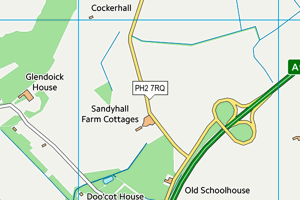 PH2 7RQ map - OS VectorMap District (Ordnance Survey) PH2 7RQ map - OS VectorMap District (Ordnance Survey)