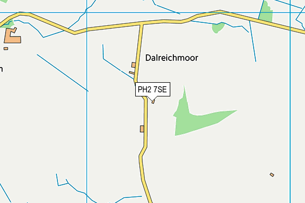 PH2 7SE map - OS VectorMap District (Ordnance Survey) PH2 7SE map - OS VectorMap District (Ordnance Survey)