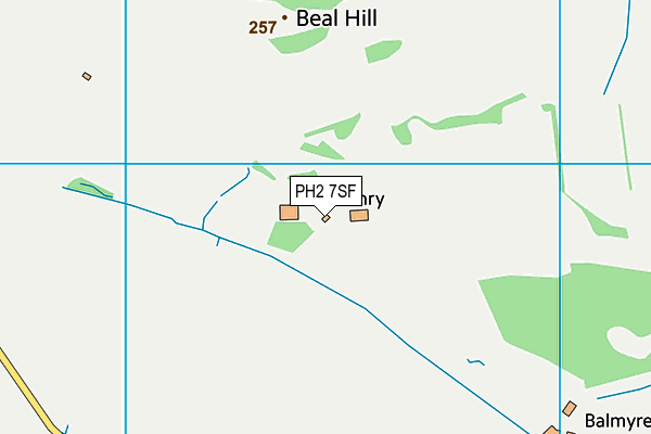 PH2 7SF map - OS VectorMap District (Ordnance Survey) PH2 7SF map - OS VectorMap District (Ordnance Survey)