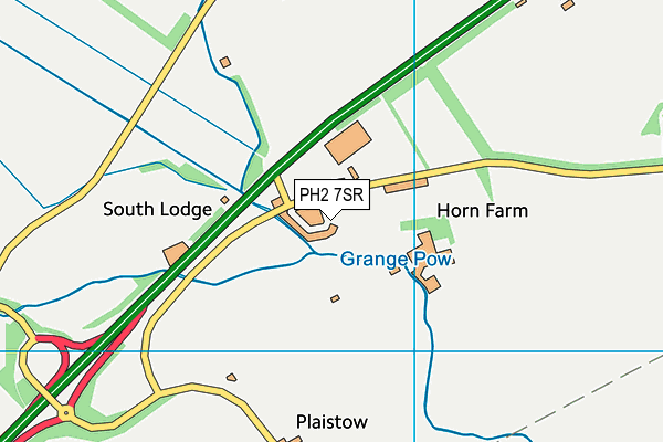 PH2 7SR map - OS VectorMap District (Ordnance Survey) PH2 7SR map - OS VectorMap District (Ordnance Survey)