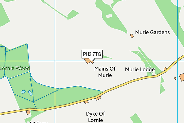 PH2 7TG map - OS VectorMap District (Ordnance Survey) PH2 7TG map - OS VectorMap District (Ordnance Survey)