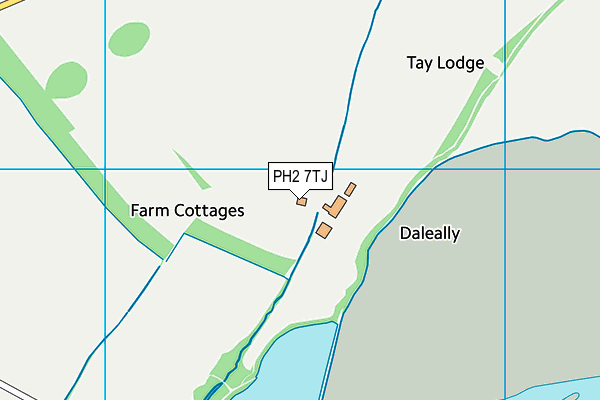 PH2 7TJ map - OS VectorMap District (Ordnance Survey) PH2 7TJ map - OS VectorMap District (Ordnance Survey)
