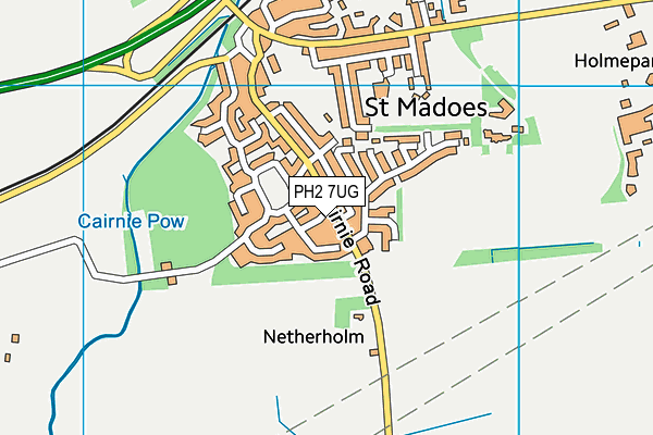 PH2 7UG map - OS VectorMap District (Ordnance Survey) PH2 7UG map - OS VectorMap District (Ordnance Survey)