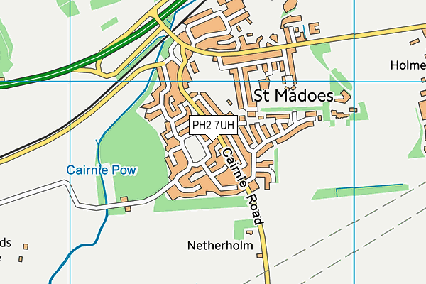 PH2 7UH map - OS VectorMap District (Ordnance Survey) PH2 7UH map - OS VectorMap District (Ordnance Survey)