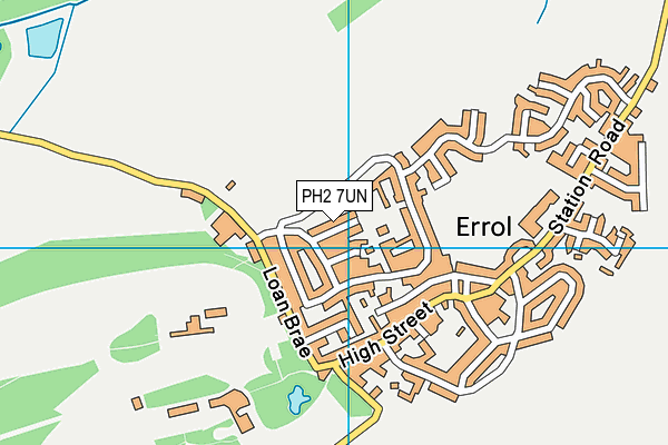PH2 7UN map - OS VectorMap District (Ordnance Survey) PH2 7UN map - OS VectorMap District (Ordnance Survey)