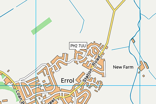 PH2 7UU map - OS VectorMap District (Ordnance Survey) PH2 7UU map - OS VectorMap District (Ordnance Survey)