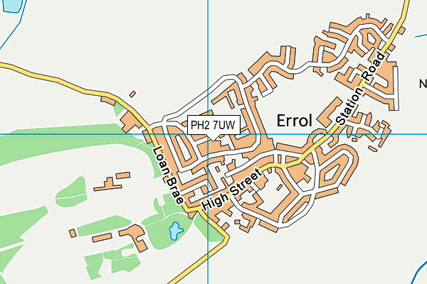PH2 7UW map - OS VectorMap District (Ordnance Survey) PH2 7UW map - OS VectorMap District (Ordnance Survey)
