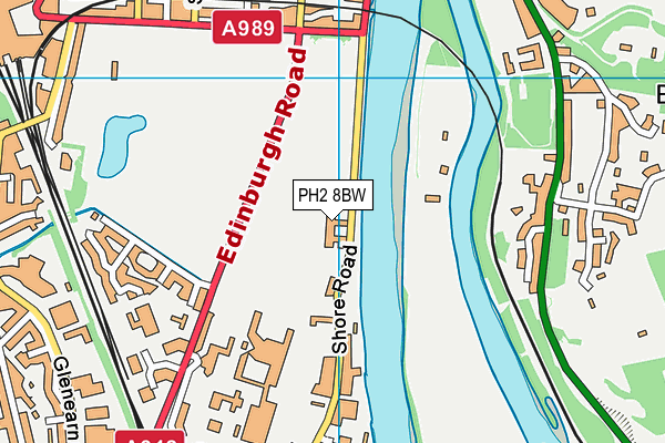 PH2 8BW map - OS VectorMap District (Ordnance Survey) PH2 8BW map - OS VectorMap District (Ordnance Survey)