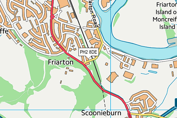 PH2 8DE map - OS VectorMap District (Ordnance Survey) PH2 8DE map - OS VectorMap District (Ordnance Survey)