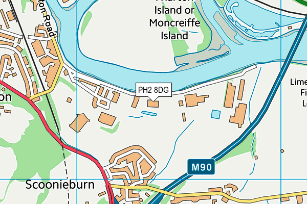 PH2 8DG map - OS VectorMap District (Ordnance Survey) PH2 8DG map - OS VectorMap District (Ordnance Survey)