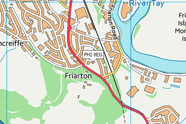 PH2 8EG map - OS VectorMap District (Ordnance Survey) PH2 8EG map - OS VectorMap District (Ordnance Survey)