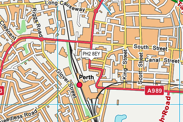 PH2 8EY map - OS VectorMap District (Ordnance Survey) PH2 8EY map - OS VectorMap District (Ordnance Survey)