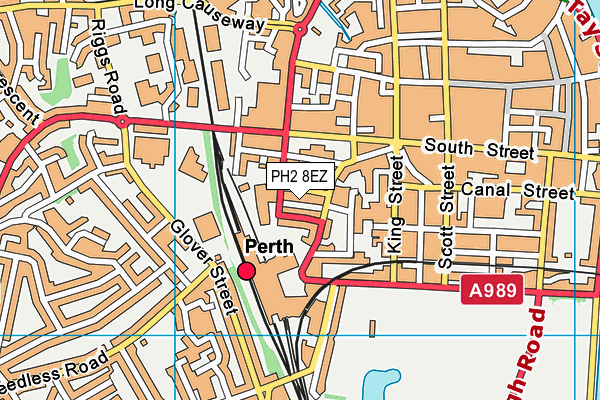 PH2 8EZ map - OS VectorMap District (Ordnance Survey) PH2 8EZ map - OS VectorMap District (Ordnance Survey)