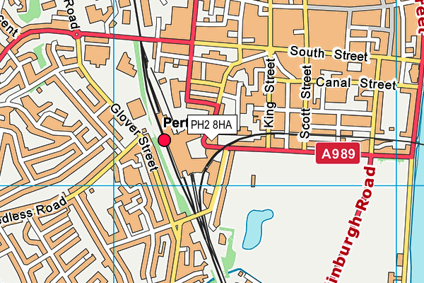 PH2 8HA map - OS VectorMap District (Ordnance Survey) PH2 8HA map - OS VectorMap District (Ordnance Survey)