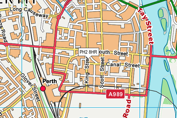 PH2 8HR map - OS VectorMap District (Ordnance Survey) PH2 8HR map - OS VectorMap District (Ordnance Survey)