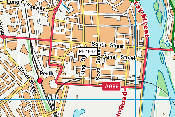 PH2 8HZ map - OS VectorMap District (Ordnance Survey) PH2 8HZ map - OS VectorMap District (Ordnance Survey)