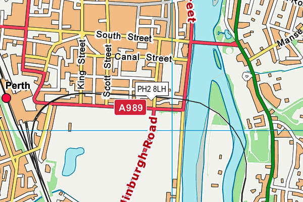 PH2 8LH map - OS VectorMap District (Ordnance Survey) PH2 8LH map - OS VectorMap District (Ordnance Survey)