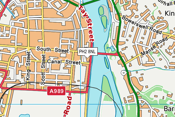 PH2 8NL map - OS VectorMap District (Ordnance Survey) PH2 8NL map - OS VectorMap District (Ordnance Survey)