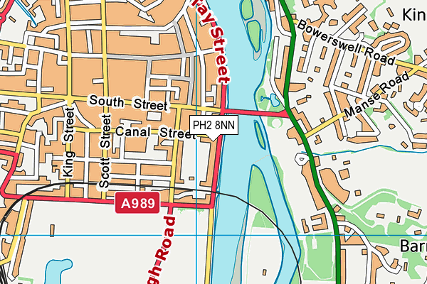 PH2 8NN map - OS VectorMap District (Ordnance Survey)