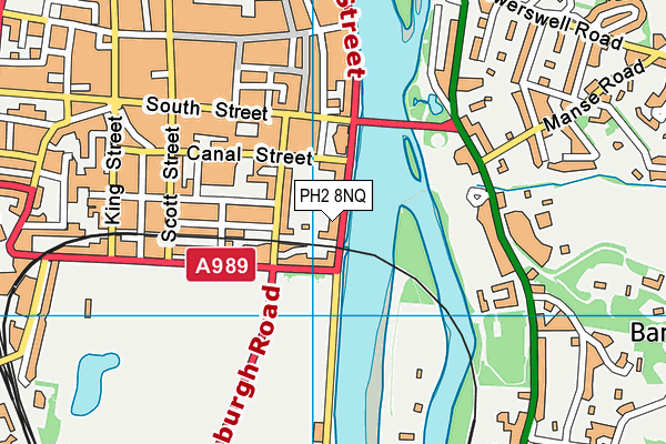 PH2 8NQ map - OS VectorMap District (Ordnance Survey) PH2 8NQ map - OS VectorMap District (Ordnance Survey)