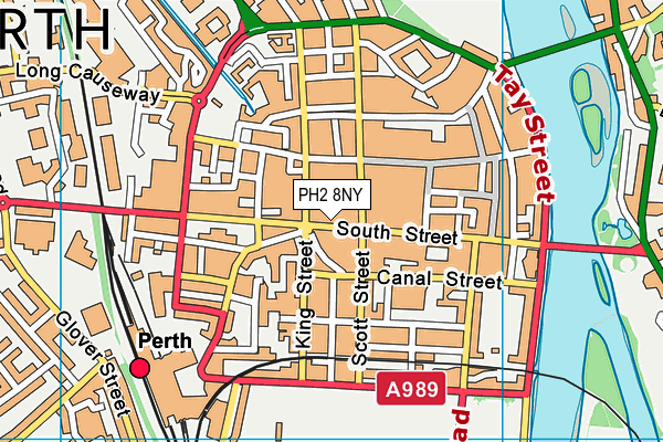 PH2 8NY map - OS VectorMap District (Ordnance Survey) PH2 8NY map - OS VectorMap District (Ordnance Survey)