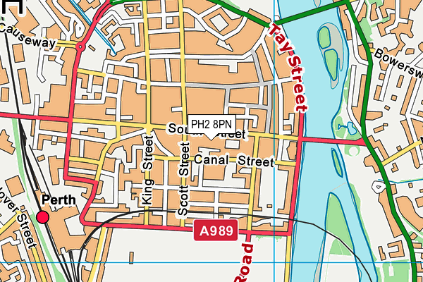 PH2 8PN map - OS VectorMap District (Ordnance Survey) PH2 8PN map - OS VectorMap District (Ordnance Survey)