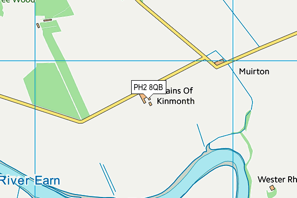 PH2 8QB map - OS VectorMap District (Ordnance Survey) PH2 8QB map - OS VectorMap District (Ordnance Survey)
