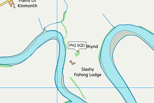 PH2 8QD map - OS VectorMap District (Ordnance Survey) PH2 8QD map - OS VectorMap District (Ordnance Survey)