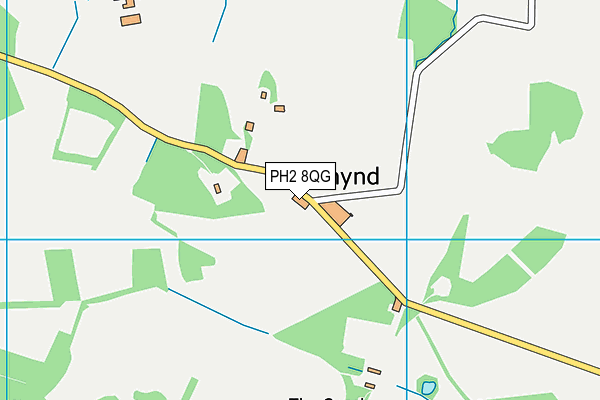 PH2 8QG map - OS VectorMap District (Ordnance Survey) PH2 8QG map - OS VectorMap District (Ordnance Survey)