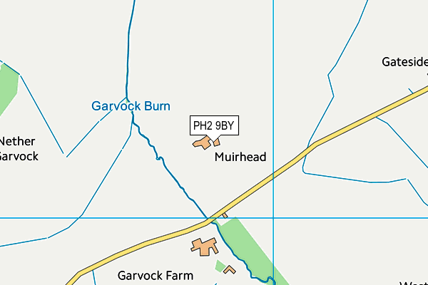 PH2 9BY map - OS VectorMap District (Ordnance Survey) PH2 9BY map - OS VectorMap District (Ordnance Survey)